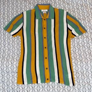 men’s polo button down